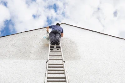 Peinture extérieure à Andé — façades et ravalement
